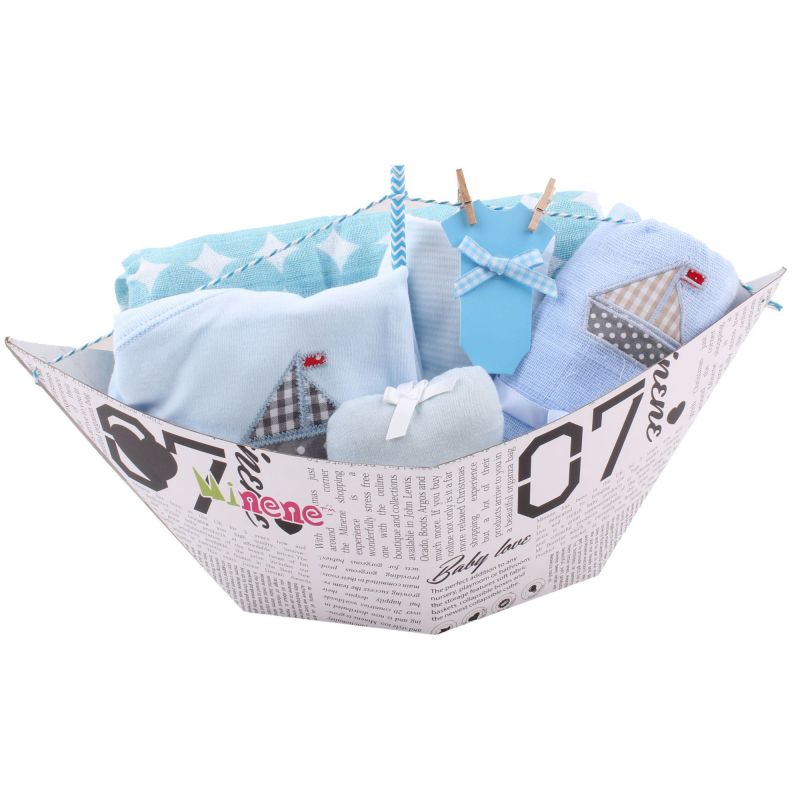 Panier Naissance : cadeaux gourmands Garçon Panier Naissance : cadeaux gourmands Garçon