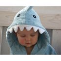 Sortie de bain REQUIN pour bébé