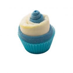 cadeau baby sower et de naissance : Cupcake de couche : Bleu