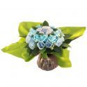 cadeau naissance Bouquet de layettes bleu