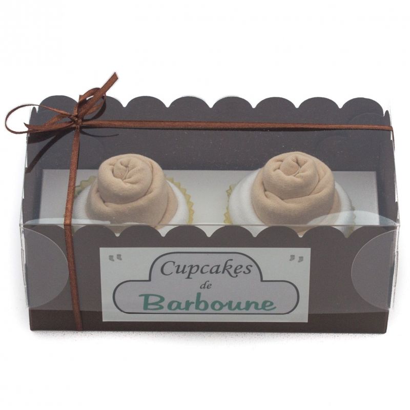 Gâteaux de bavoirs : cupcakes chocolat pour baby shower Gâteaux de bavoirs : cupcakes chocolat pour baby shower