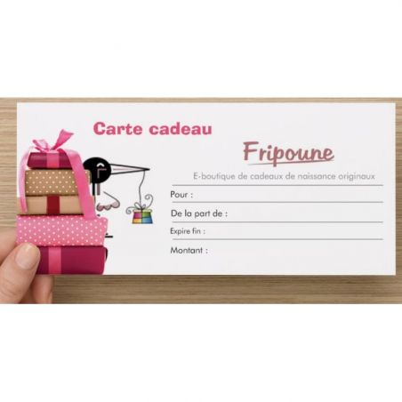 Carte Cadeau naissance 20 Carte Cadeau naissance 20