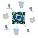 bouquet naissance original de layette pour garcon cadeau naissance