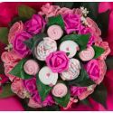 Bouquet naissance pour jumelles