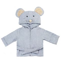 SORTIE DE BAIN SOURIS CADEAU NAISSANCE