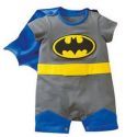 Ensemble Super Héro gris cadeau naissance