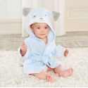 Sortie de bain CHIOT BLEU pour bébé
