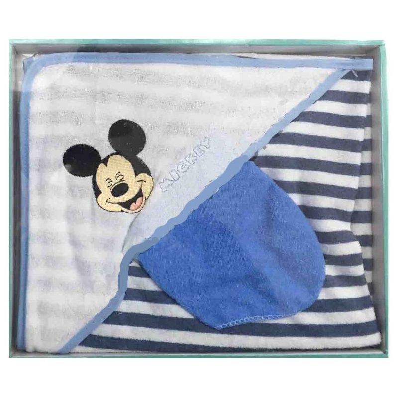 Cape de bain Mickey : Bleu