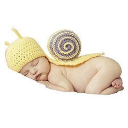 Déguisement pour bébé en crochet Escargot