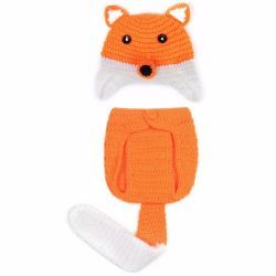 déguisement bébé Tenue en crochet : Renard