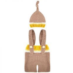 déguisement bébé Tenue en crochet : Marron