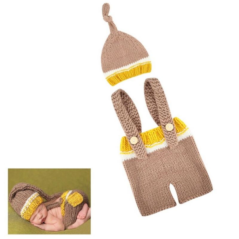 déguisement bébé Tenue en crochet : Marron