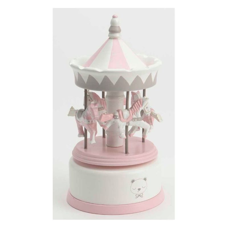 Boîte à musique : Carrousel BB rose Boîte à musique : Carrousel BB rose