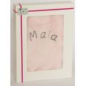 Bouquet de 8 layettes et sa cape de bain personnalisée : Fille