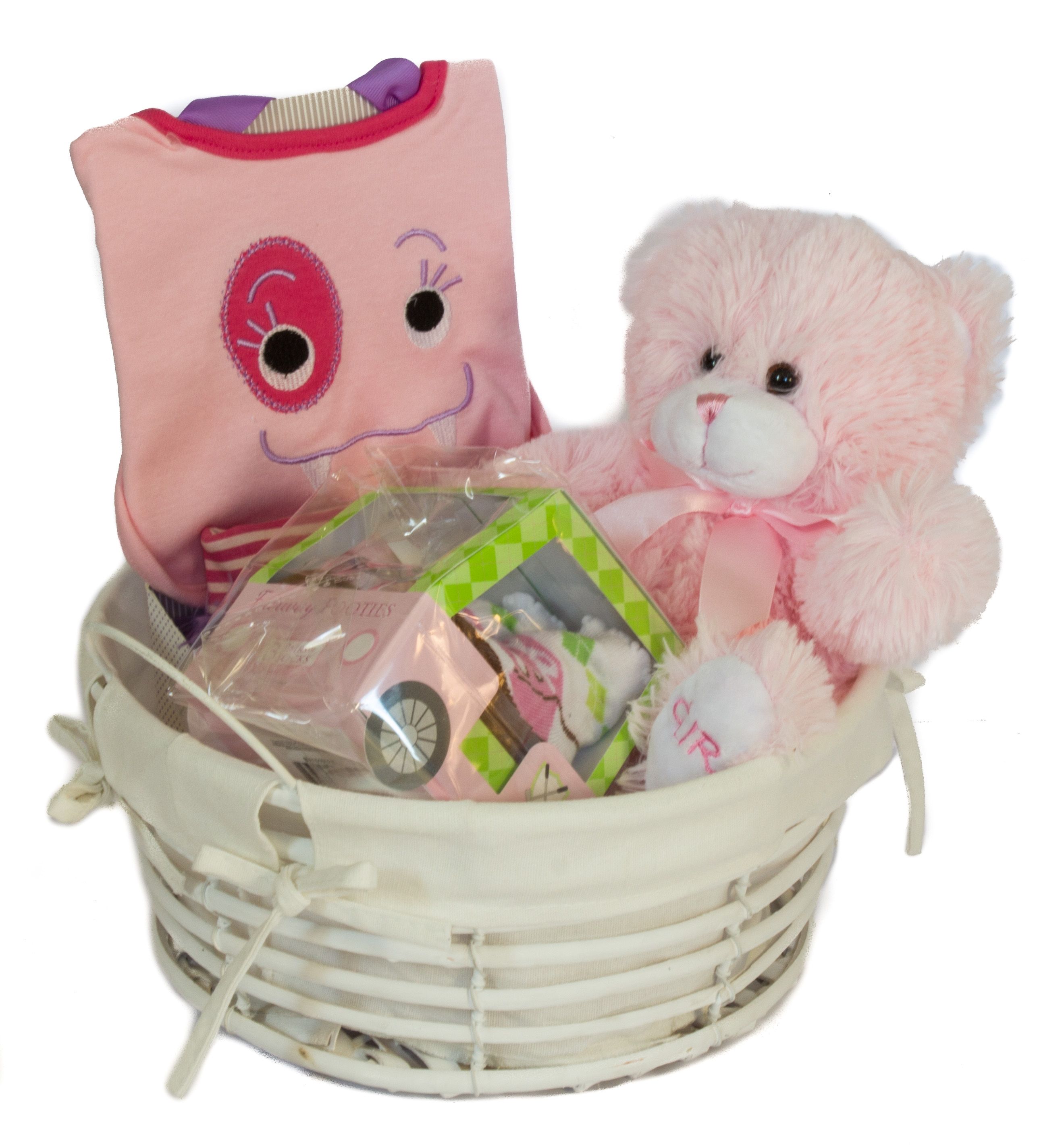 Cadeau Bebe Panier Garni De Naissance Fille Fripoune