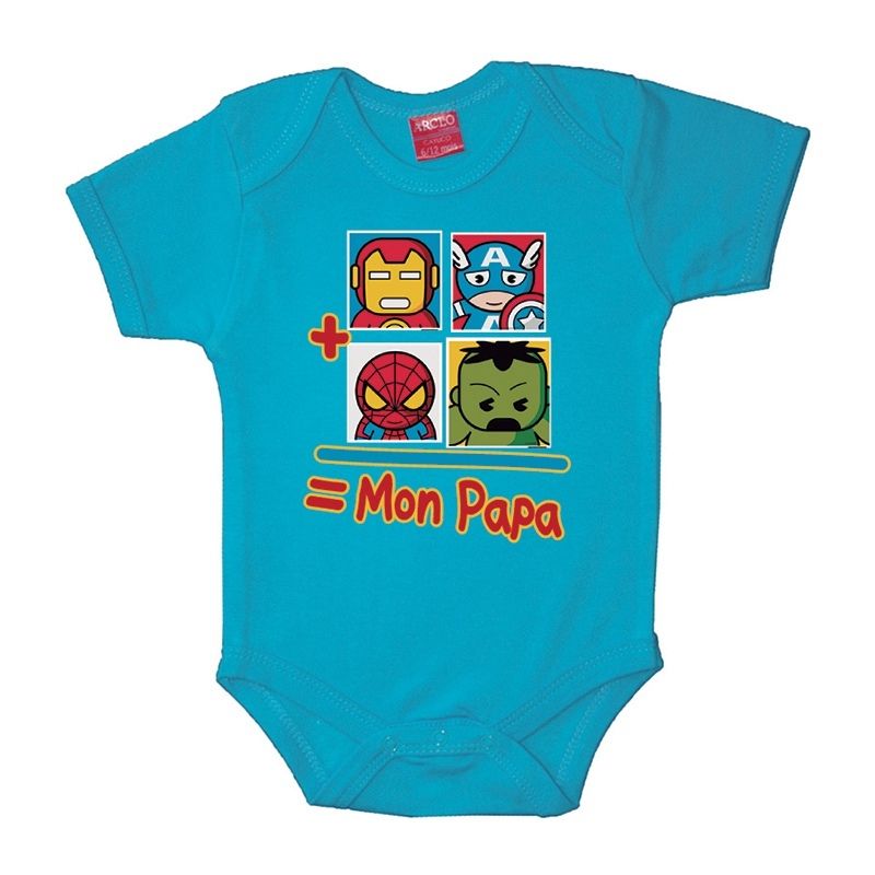Cadeau Trousseau De Bebe Body Bebe Rigolo Super Papa