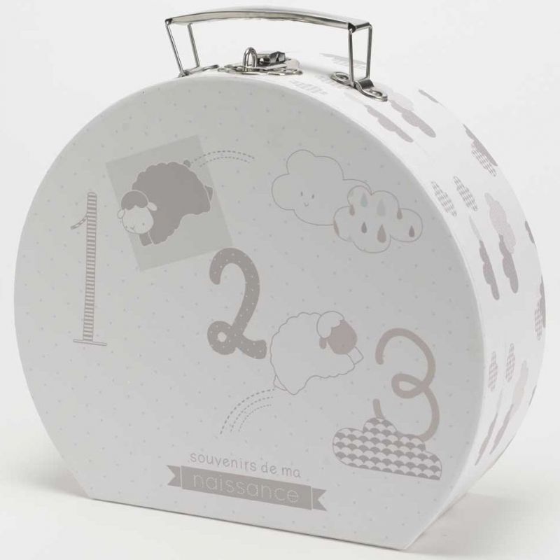 Coffret Naissance Valisette Souvenirs De Ma Naissance Mouton Coffret Naissance Valisette Souvenirs De Ma Naissance Mouton