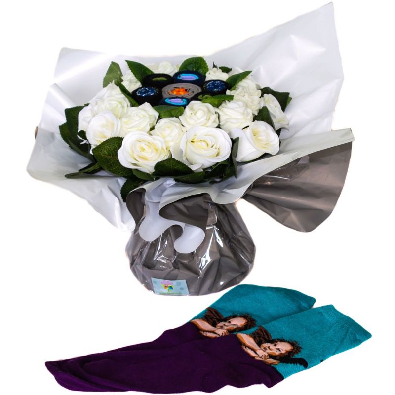 Bouquet de chaussettes : Papa Art Bouquet de chaussettes : Papa Art