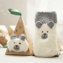 Boite chaussettes bébé : Ours