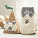 Boite chaussettes bébé : Ours