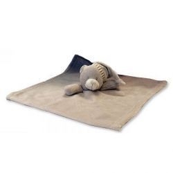 Doudou teddy gris