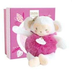 Doudou Minizoo Ouistiti Rose