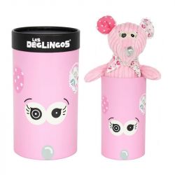 Peluche Déglingos : La souris rose