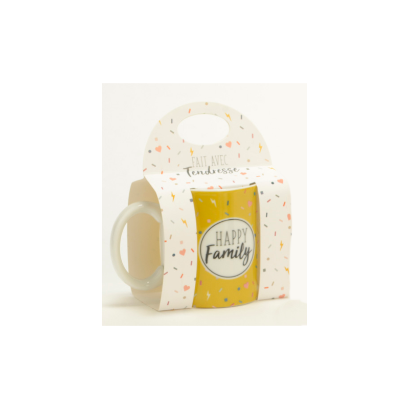 Tasse : Happy Family pour annoncer sa grossesse