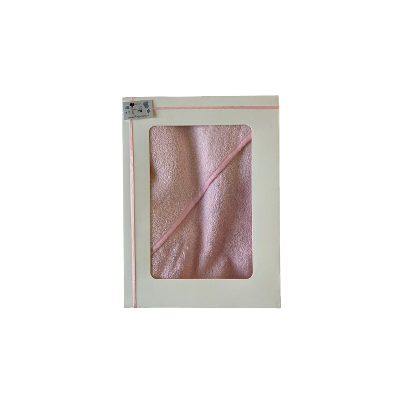 Grande cape de bain Rose Grande cape de bain Rose