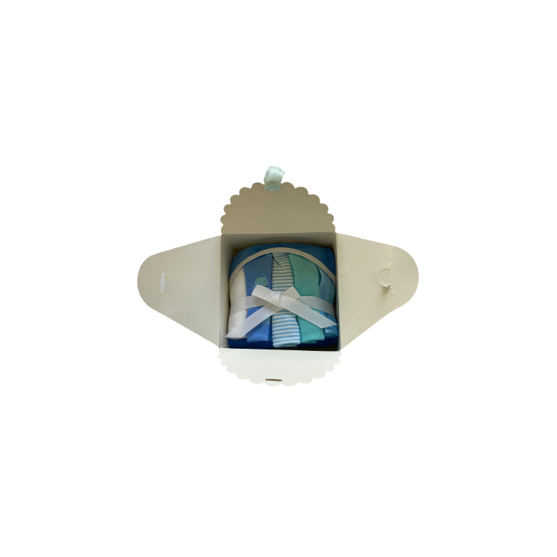Coffret naissance pour la toilette de bébé bleu Coffret naissance pour la toilette de bébé bleu