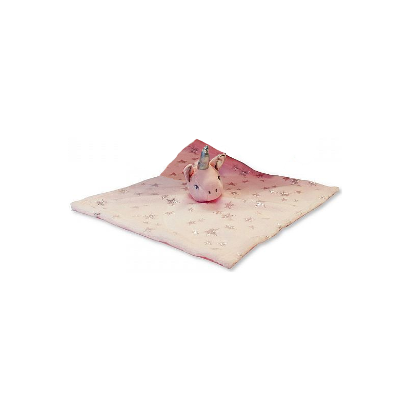 Doudou Licorne rose Doudou Licorne rose
