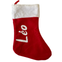 Chaussette personnalisée à accrocher à Noël