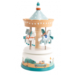 Boîte à musique : Carrousel musical montagne