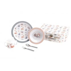 Valisette coffret repas bébé : Savane