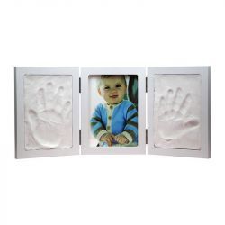 Le Kit empreintes cadre photo de bébé