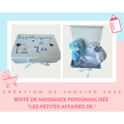 coffret naissance garçon personnalisé