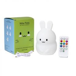 Veilleuse "Lapin” avec télécommande
