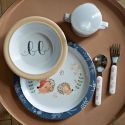 Valisette coffret cadeau repas bébé : hérisson