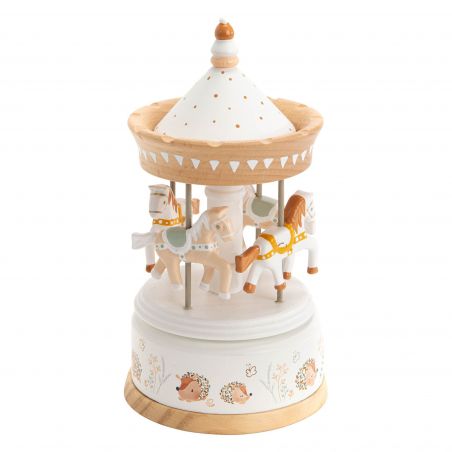 Boîte à musique : Carrousel musical Hérisson Boîte à musique : Carrousel musical Hérisson