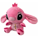 Peluche personnalisée : créature rose cadeau doudou pour bébé