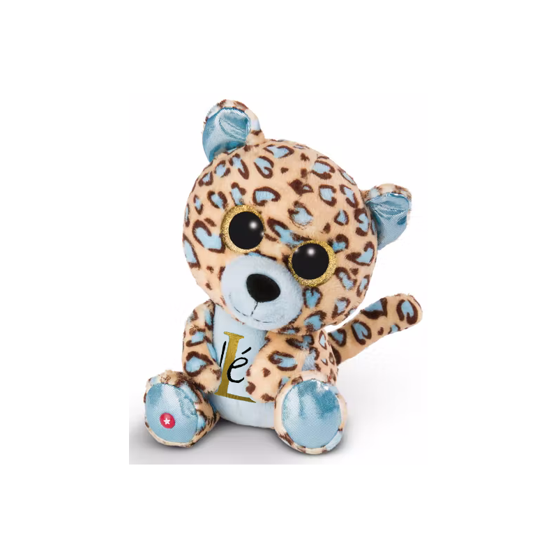 Peluche personnalisée 25cm : Panthère pour un cadeau naissance Peluche personnalisée 25cm : Panthère pour un cadeau naissance