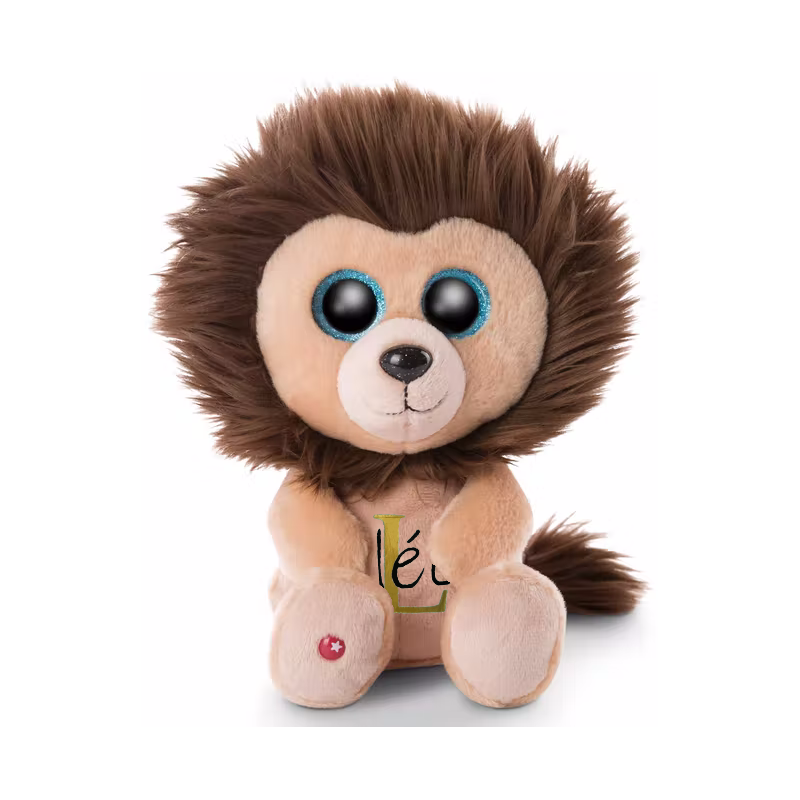 cadeau naissance original Peluche personnalisée 25cm : Lion cadeau naissance original Peluche personnalisée 25cm : Lion