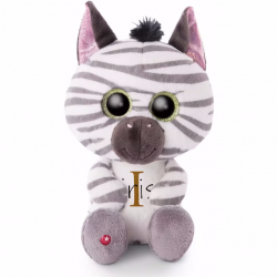 Peluche personnalisée Zèbre prénom enfant