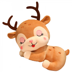 Peluche petit Rennes de Noël pour le premier noel de bébé