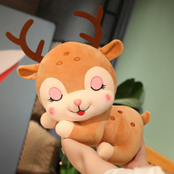 Peluche petit Rennes de Noël pour le premier noel de bébé