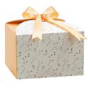 Coffret naissance pour la toilette de bébé orange : cadeau de naissance