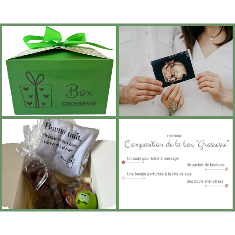 Box Grossesse pour les futurs parents, Coffret naissance