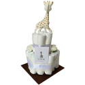 Gâteau de couches Sophie la Girafe