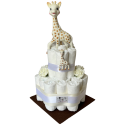 Gâteau de couches Sophie la Girafe