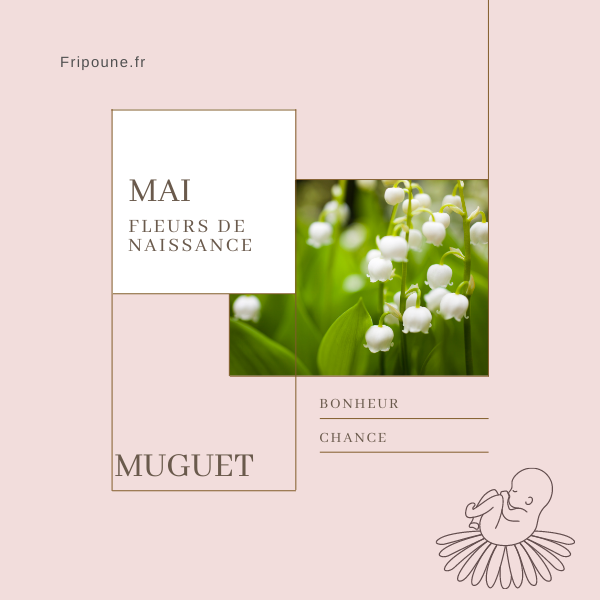 Le muguet, la fleur de naissance du mois de mai.